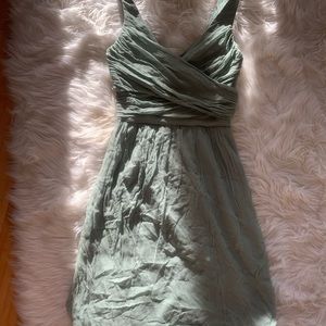 Green J Crew Dress